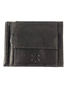 Wild Kožená dolárovka peňaženka - čierna 750