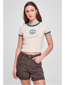 UC Ladies Women's Stretch Jersey Cropped Tee softseagrass/watergreen