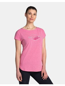 Dámske bavlnené tričko Kilpi NELLIM-W ružová