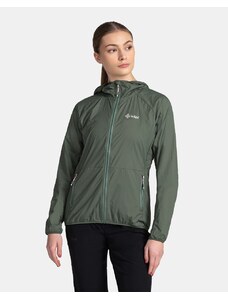 Dámska ľahká outdoorová bunda Kilpi ROSA-W tmavo zelená