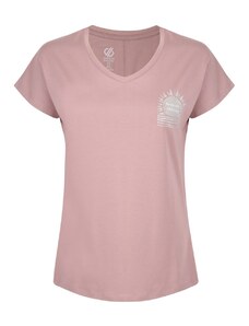 Dámske bavlnené tričko Dare2b TRANQULITY svetlo ružová