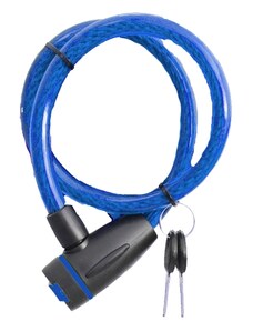 TIDAL T-5552-1Blue Zámok na bicykel, modrá, 5/680 mm