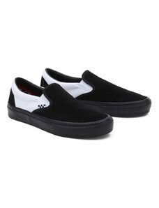 Skate topánky VANS SKATE SLIP-ON BLACK/BLACK/WHITE