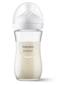Philips AVENT Fľaša Natural Response sklenená 240 ml, 1m+