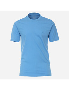 CASAMODA Azúrovo-modré bavlnené tričko