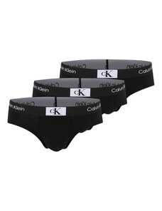 Calvin Klein Underwear Nohavičky 'CK96' čierna / biela