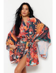 Trendyol Collection Kimono a kaftan - Viacfarebné - Bežný strih