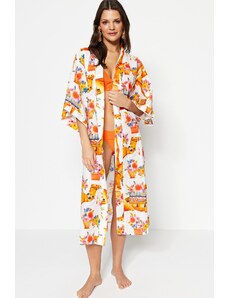 Trendyol Collection Kimono a kaftan - Viacfarebné - Voľný strih