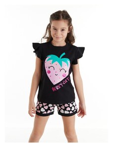 Denokids Berry Cute Girl's T-shirt Shorts Set