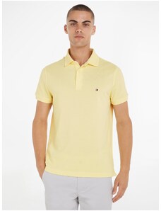 Yellow Mens Polo T-Shirt Tommy Hilfiger - Men