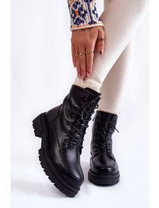 Kesi Insulated leather shoes La.Fi 250009B-QN Black