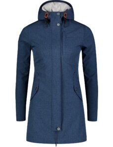 Nordblanc Modrý dámsky jarný softshellový kabát FITTED