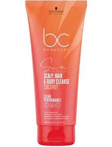 Schwarzkopf BC Bonacure Sun Protect Šampón na vlasy, pokožku hlavy a telo 200ml - Schwarzkopf