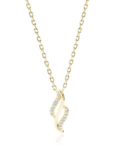 OLIVIE Strieborný náhrdelník MAGIC GOLD 7411