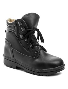 Arno Livex 410 čierna líc pánska členková nadmerná obuv