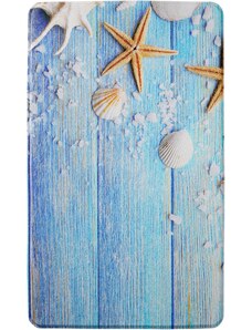 bonprix Kúpeľňová predložka, pamäťová pena, farba modrá, rozm. Predložka pred stojacie WC 45/50 cm