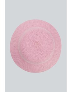 Dagi Pink Straw Hat