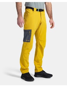 Pánske outdoorové nohavice Kilpi LIGNE-M žltá