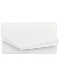 Dámska listová kabelka biela - Delami Natasha biela