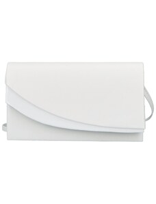Dámska listová kabelka biela - Delami Ingrid biela