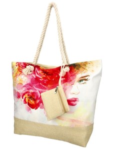 Linea Moda Velká plážová taška v módním designu 22087 motiv 1