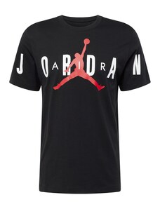 Jordan Tričko ohnivo červená / čierna / biela