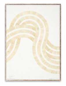 PAPER COLLECTIVE Plagát bez rámu Entropy Sand 02 70 × 100 cm