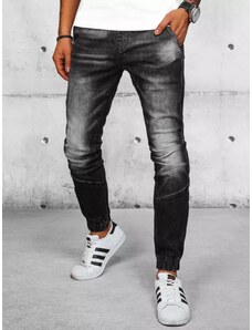 Dstreet Čierne trendové džínsy