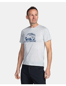 Pánske technické tričko Kilpi GAROVE-M svetlo šedá
