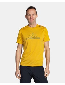 Pánske merino tričko Kilpi MERIN-M žltá