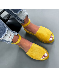 iMODA Žlté dámske sandále