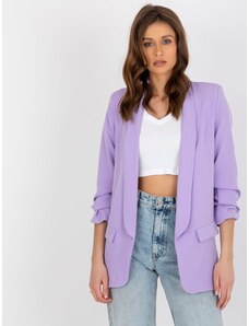 Basic Svetlo-fialové dámske sako s podšívkou Adela
