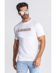 Gianni Kavanagh Pánské Biele Tričko Spotlight