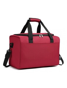 Konofactory Tmavočervená príručná taška do lietadla "Pack" - veľ. S