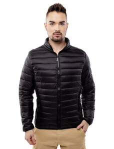 Men's Quilted Jacket GLANO - black