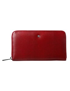 Luxusná dámska kožená peňaženka veľká Wojewodzic červená 3PD66