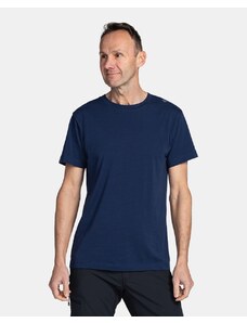 Pánske bavlnené tričko Kilpi PROMO-M tmavo modrá