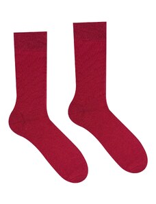 HestySocks Klasik ponožky bordové