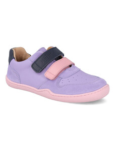 Barefoot tenisky Blifestyle - Anura Bio nappa/velours lavender purple