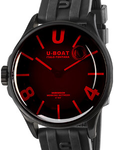 U-Boat 9306 Darkmoon 40mm Red Glass PVD