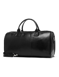 Brødrene Kožená cestovná taška | čierna 5996-BLACK