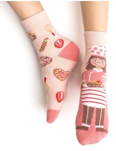 Dievčenské ponožky Steven art.014 Girl 26-34