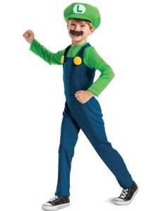 Kostým Luigi z hry Super Mario Bros - pre deti