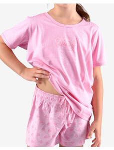 Dievčenské pyžamo Gina ružové (29007-MBRLBR) 152