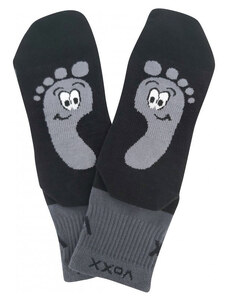 3PACK ponožky VoXX čierné (Barefootan-black)