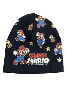 Detská čiapka Mario Bros - čierna