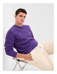 GAP Pletený sveter so zmesou vlny