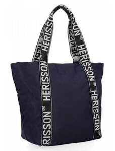 Dámská kabelka shopper bag Herisson tmavo modrá 1502H431