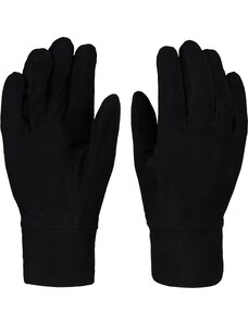 Nordblanc Čierne detské fleecové rukavice GRAND