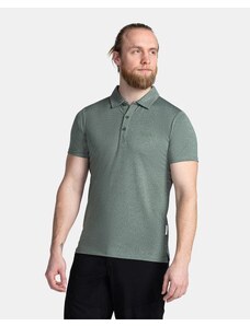 Men's polo shirt KILPI OLIVA-M Dark green
